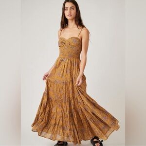 Free people maxi dress size small